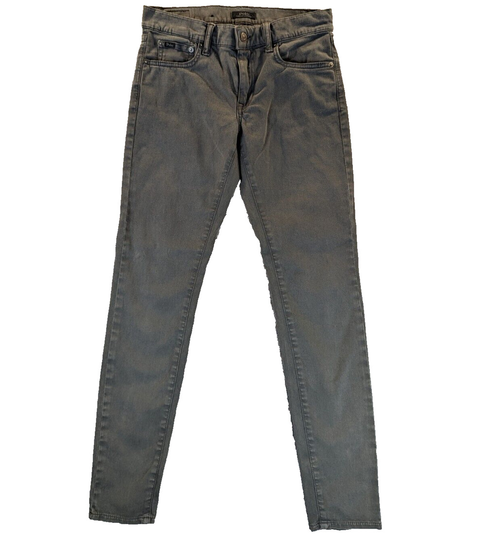 Polo Ralph Lauren Jeans Women's 27 Olive Green Stretch Denim